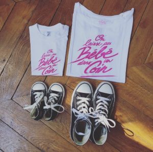 t-shirt, enfant, maman, enfant, maman, fille, maman, garçon, petit boy, baby boy, little girl, petite fille, bébé, odette et lulu, on laisse pas Bébé dans un coin, concept store, eshop, créateurs, dirty dancing, patrick swayze